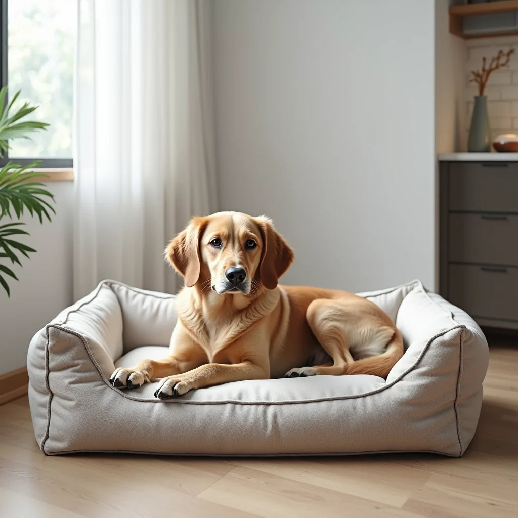 Non-slip Base Dog Bed - Non Slip Base Dog Bed for Safer Restful Sleep and Comfort