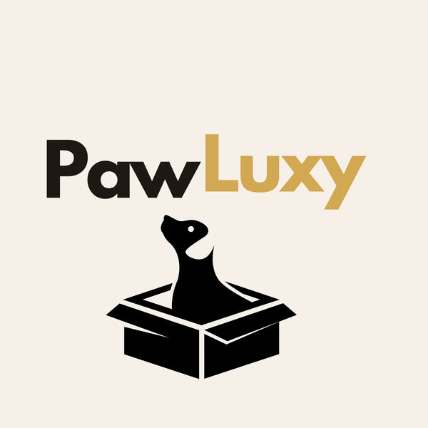 Minimalist black cat silhouette in a box, modern pet logo with bold text on beige background.